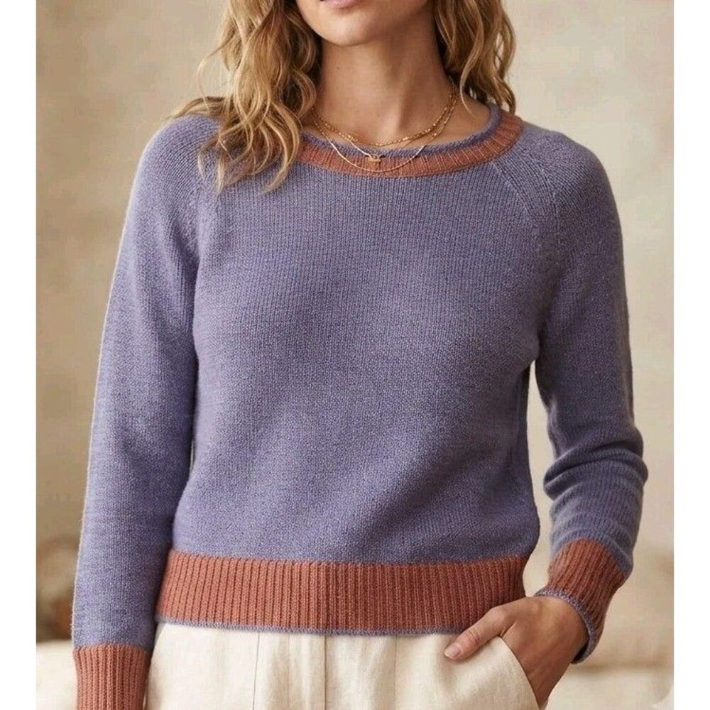 Linen Sweater Made in Italy US Size S